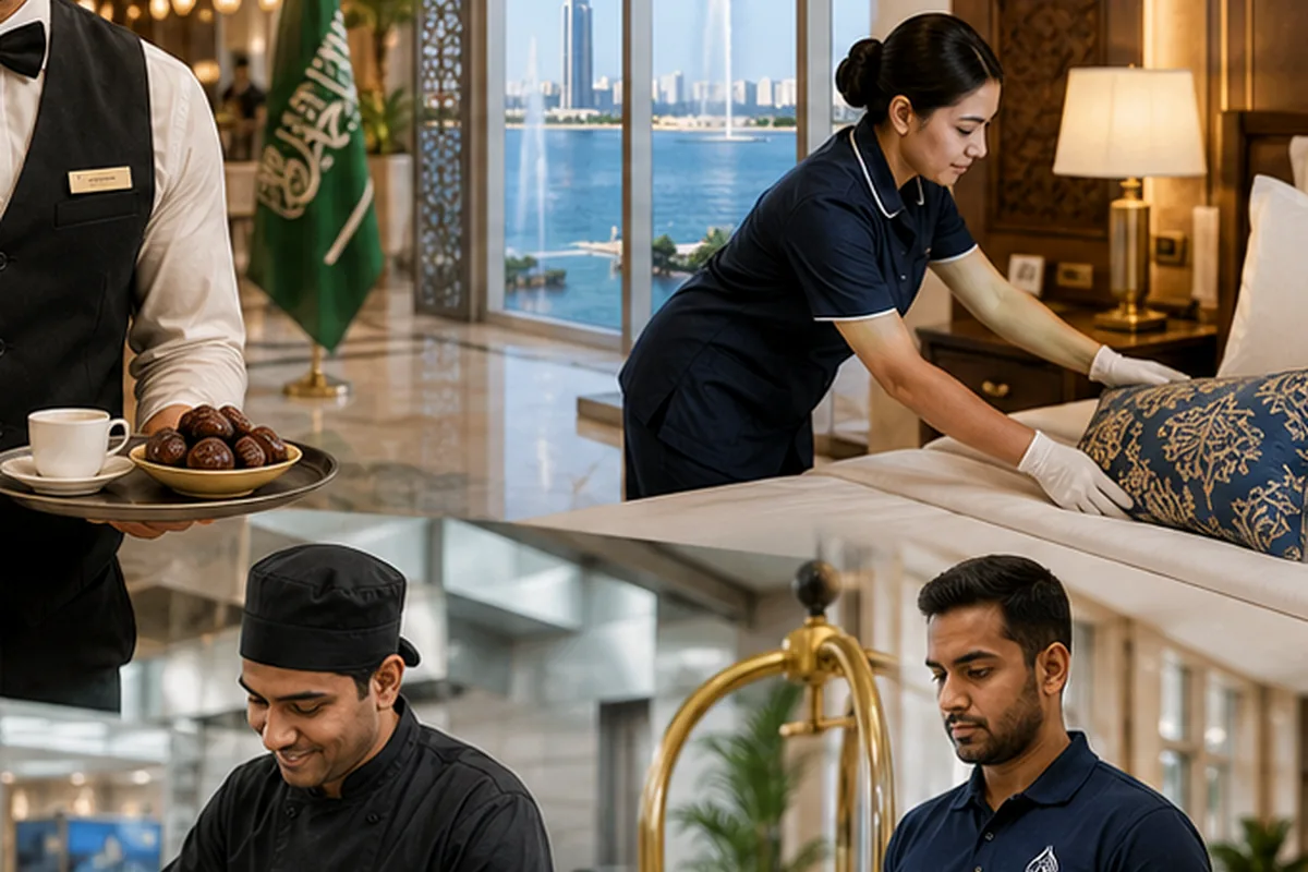Hospitality, Restaurant and Catering Manpower workforce planning for employers in Al Hofuf, Saudi Arabia