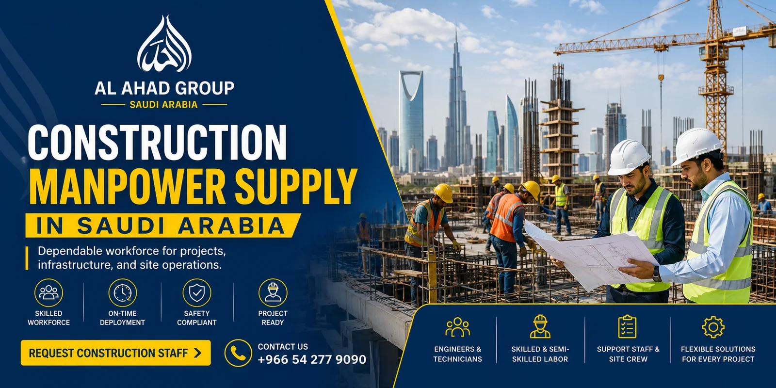 AL AHAD GROUP role mix and headcount planning team supporting employers in Al Hofuf, Saudi Arabia